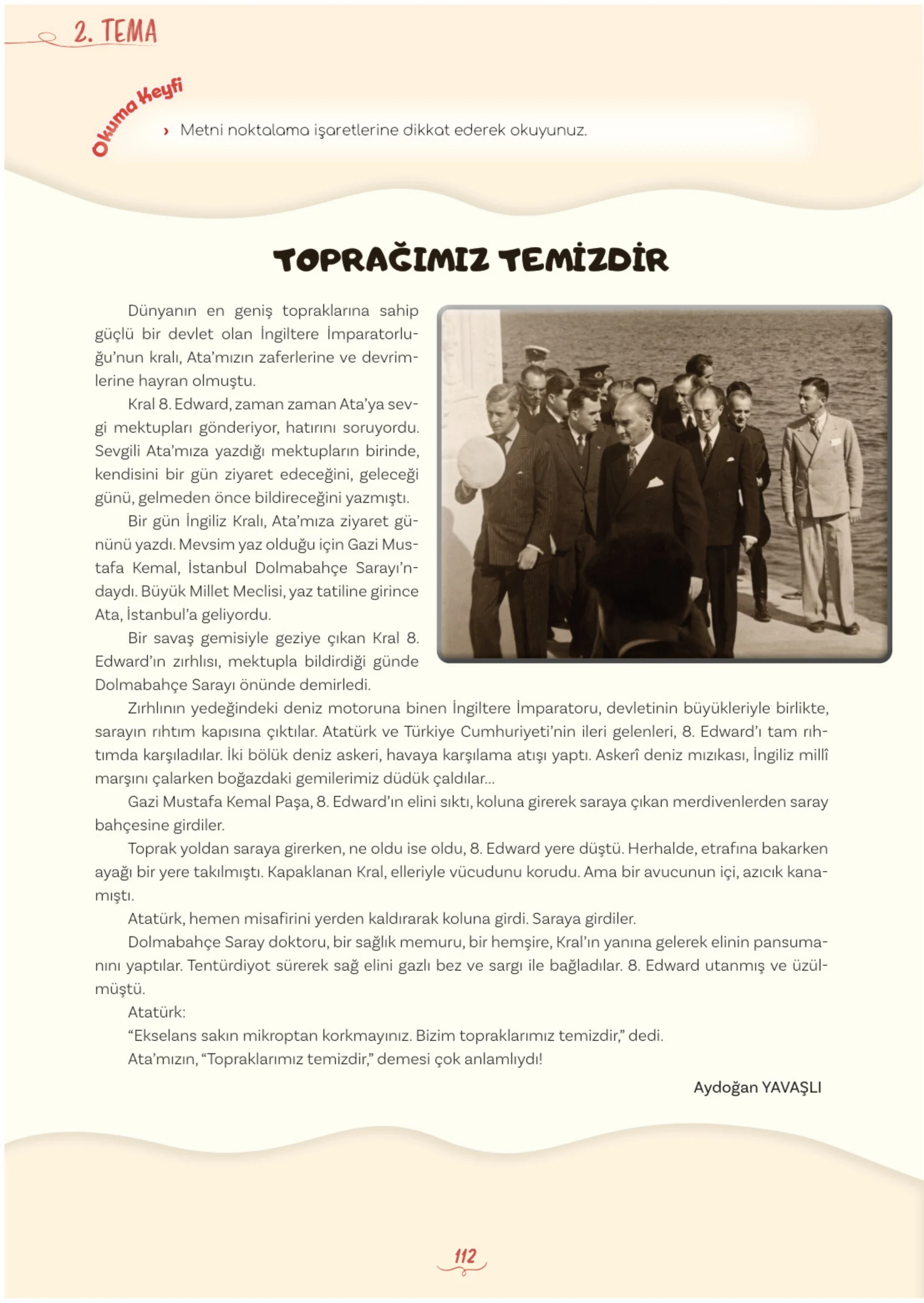 5. Sınıf Türkçe Ders Kitabı Cevapları Meb Yayınları 1. Kitap Sayfa 112