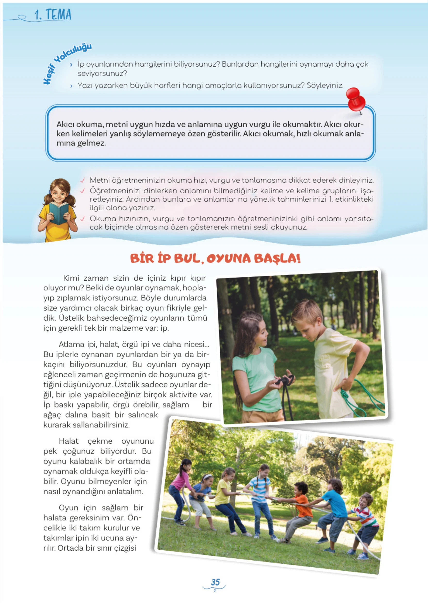 5. Sınıf Türkçe Ders Kitabı Cevapları Meb Yayınları 1. Kitap Sayfa 35
