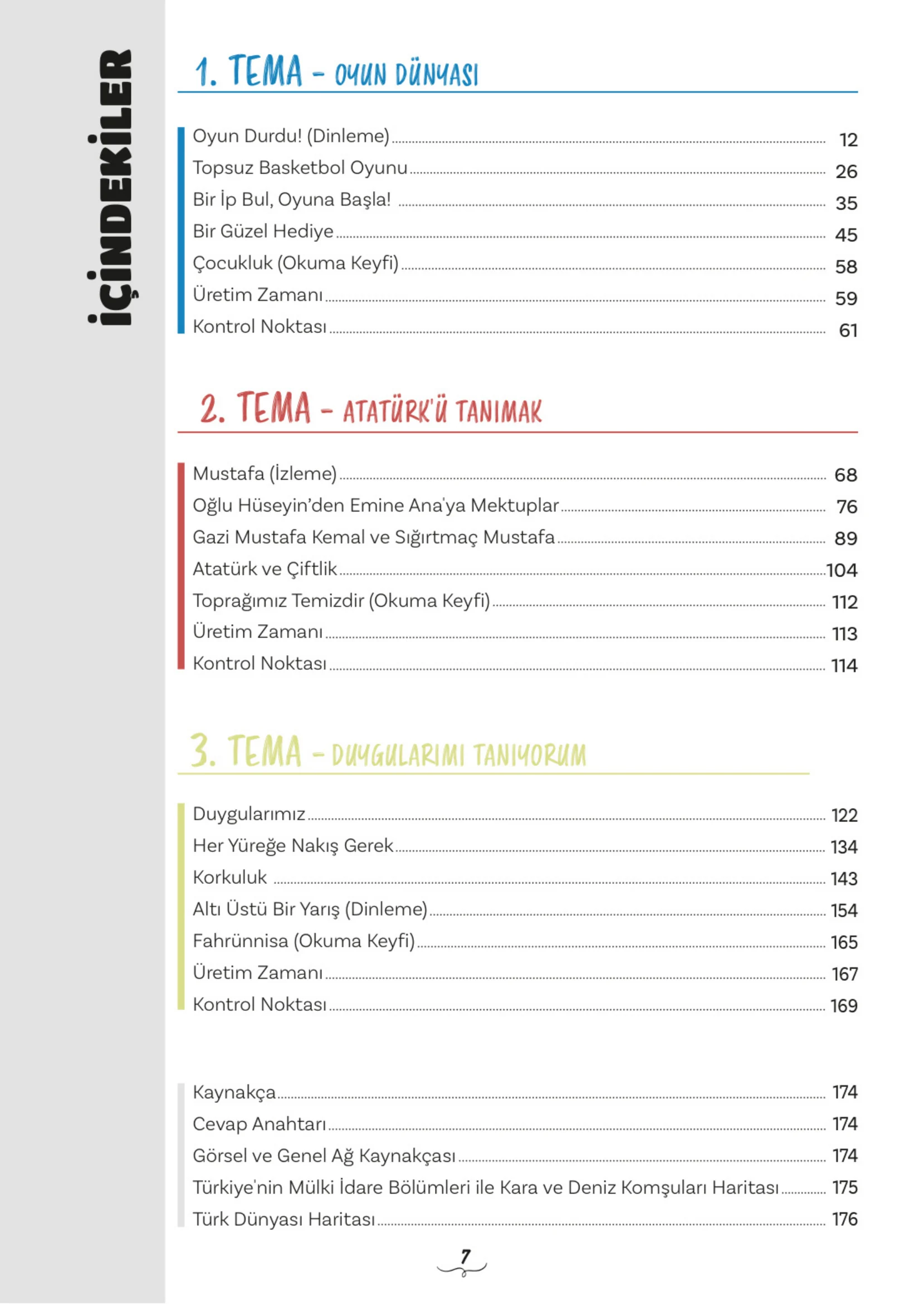 5. Sınıf Türkçe Ders Kitabı Cevapları Meb Yayınları 1. Kitap Sayfa 7