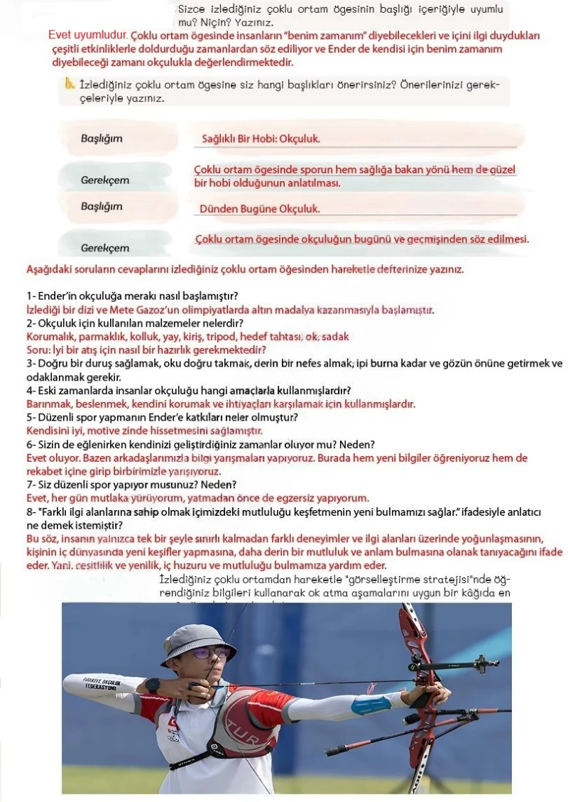 5. Sınıf Türkçe Ders Kitabı Cevapları Meb Yayınları 2. Kitap Sayfa 137 Çözüm Görseli