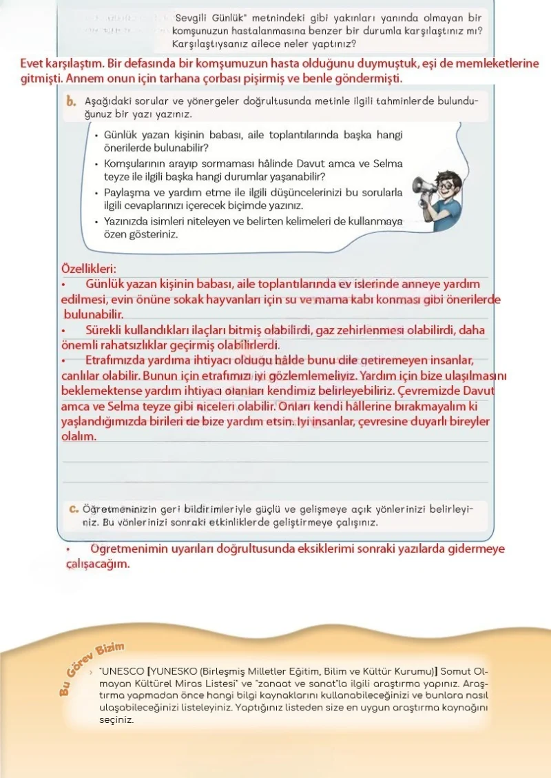 5. Sınıf Türkçe Ders Kitabı Cevapları Meb Yayınları 2. Kitap Sayfa 37 Çözüm Görseli