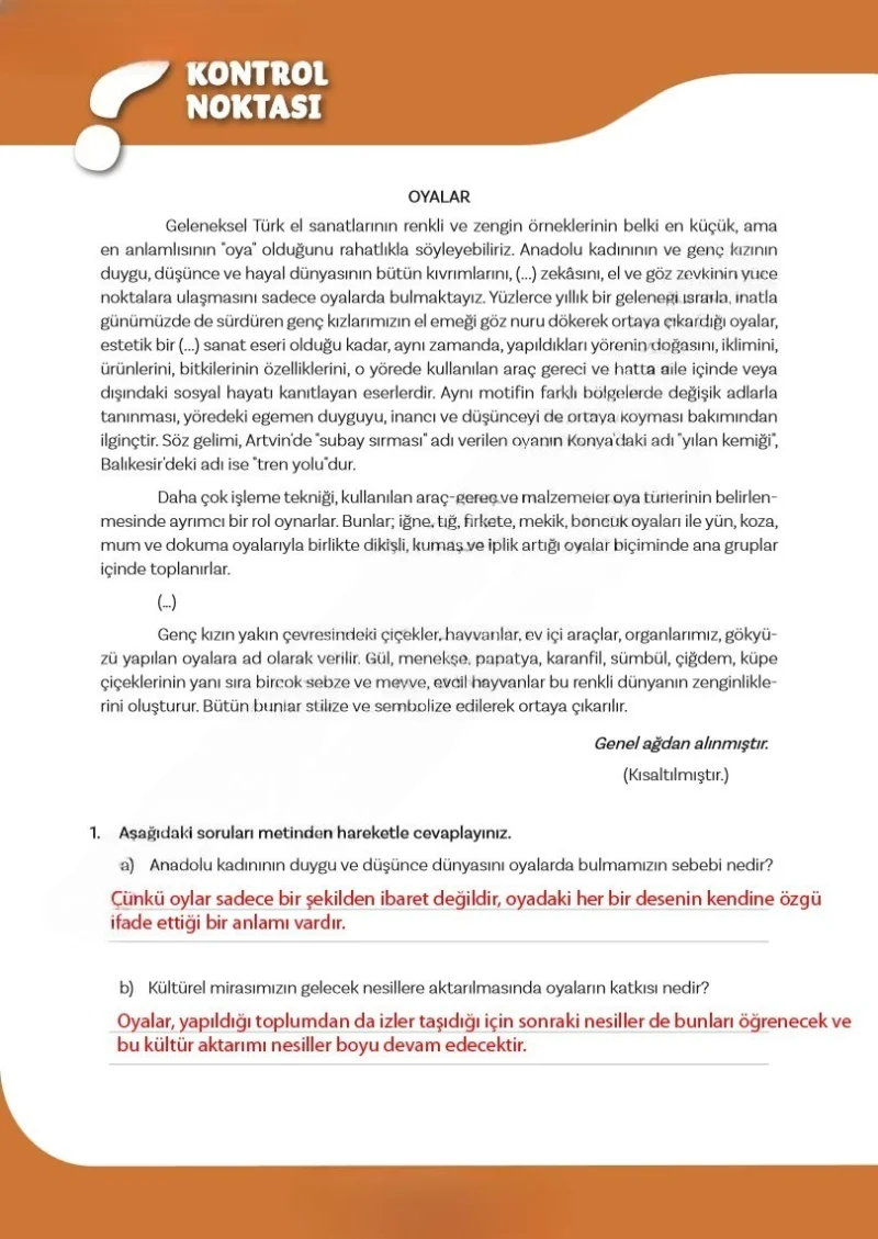 5. Sınıf Türkçe Ders Kitabı Cevapları Meb Yayınları 2. Kitap Sayfa 60 Çözüm Görseli