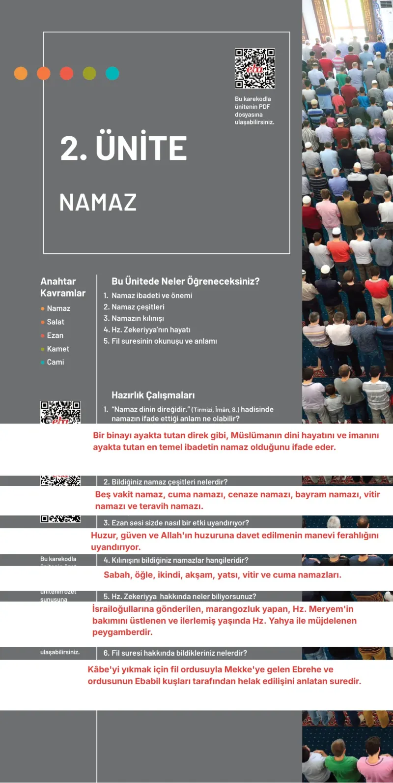 6. Sınıf Din Kültürü ve Ahlak Bilgisi Ders Kitabı Cevapları Meb Yayınları Sayfa 44 Çözüm Görseli