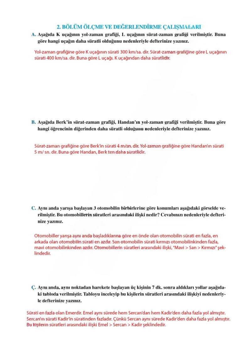 6. Sınıf Fen Bilimleri Ders Kitabı Cevapları Adım Adım Yayınları Sayfa 104 Çözüm Görseli