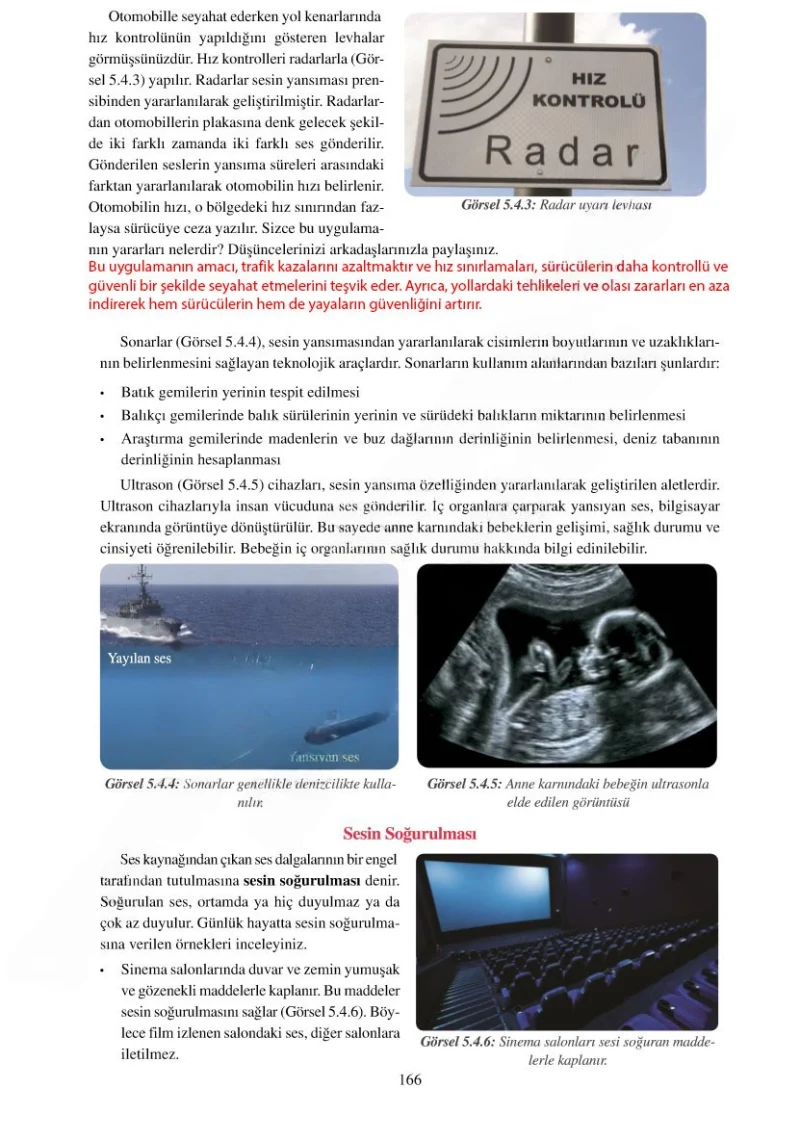 6. Sınıf Fen Bilimleri Ders Kitabı Cevapları Adım Adım Yayınları Sayfa 166 Çözüm Görseli