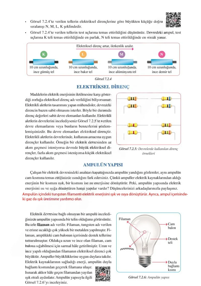 6. Sınıf Fen Bilimleri Ders Kitabı Cevapları Adım Adım Yayınları Sayfa 242 Çözüm Görseli