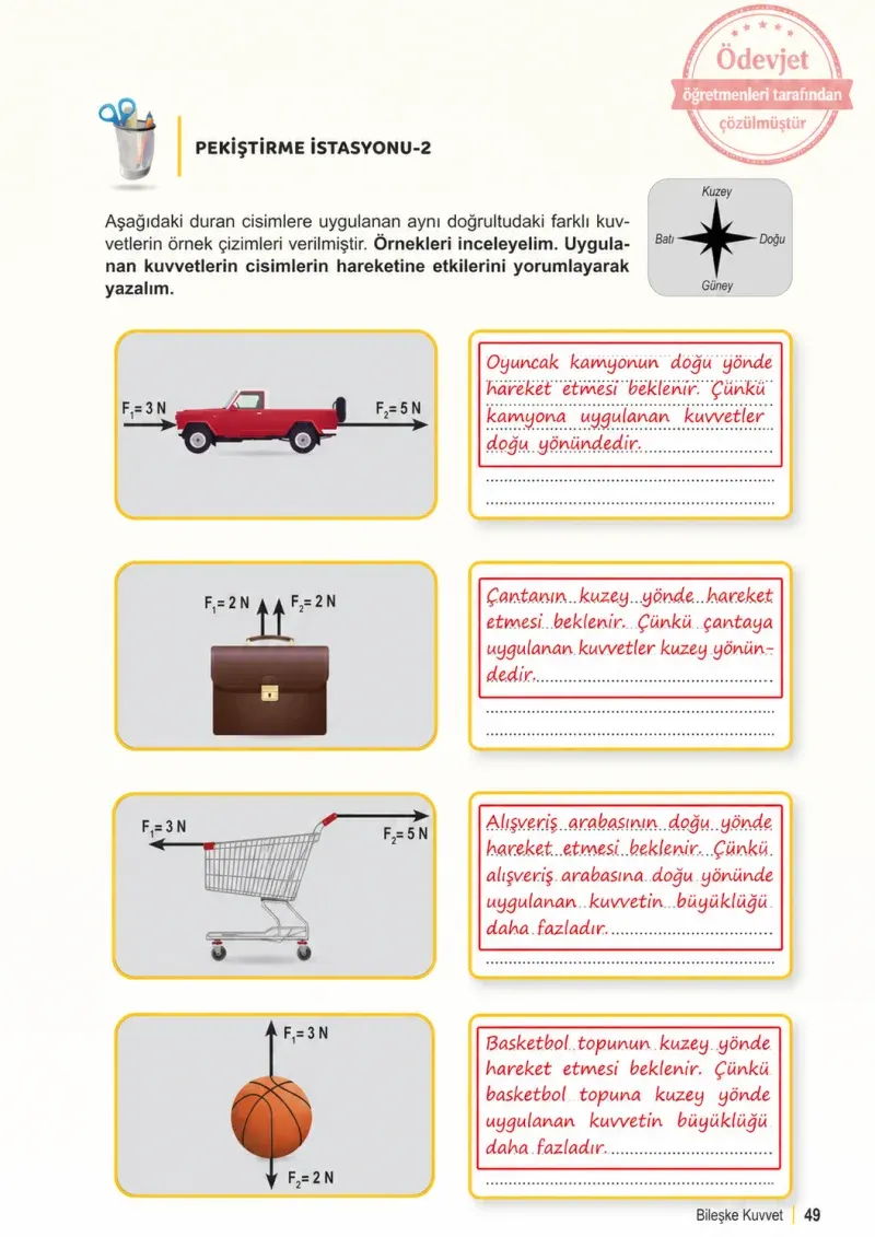 6. Sınıf Fen Bilimleri Ders Kitabı Cevapları Meb Yayınları 1. Kitap Sayfa 49 Çözüm Görseli