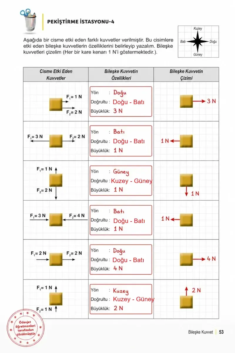 6. Sınıf Fen Bilimleri Ders Kitabı Cevapları Meb Yayınları 1. Kitap Sayfa 53 Çözüm Görseli