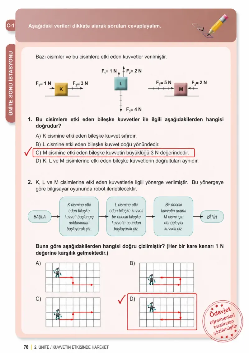 6. Sınıf Fen Bilimleri Ders Kitabı Cevapları Meb Yayınları 1. Kitap Sayfa 76 Çözüm Görseli