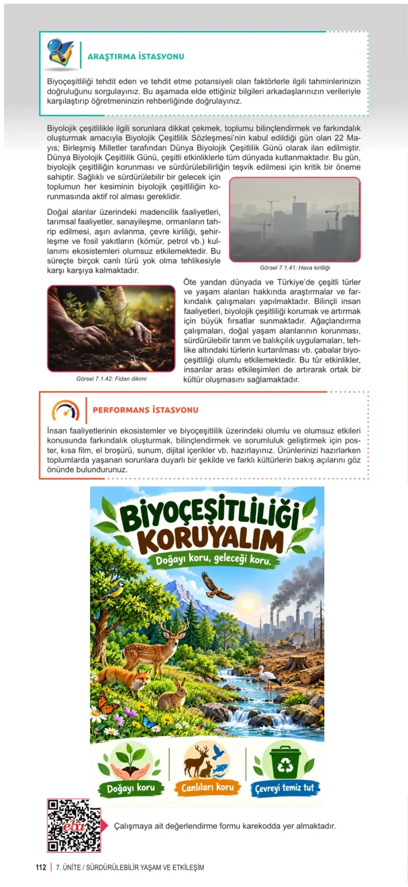 6. Sınıf Fen Bilimleri Ders Kitabı Cevapları Meb Yayınları 2. Kitap Sayfa 112 Çözüm Görseli