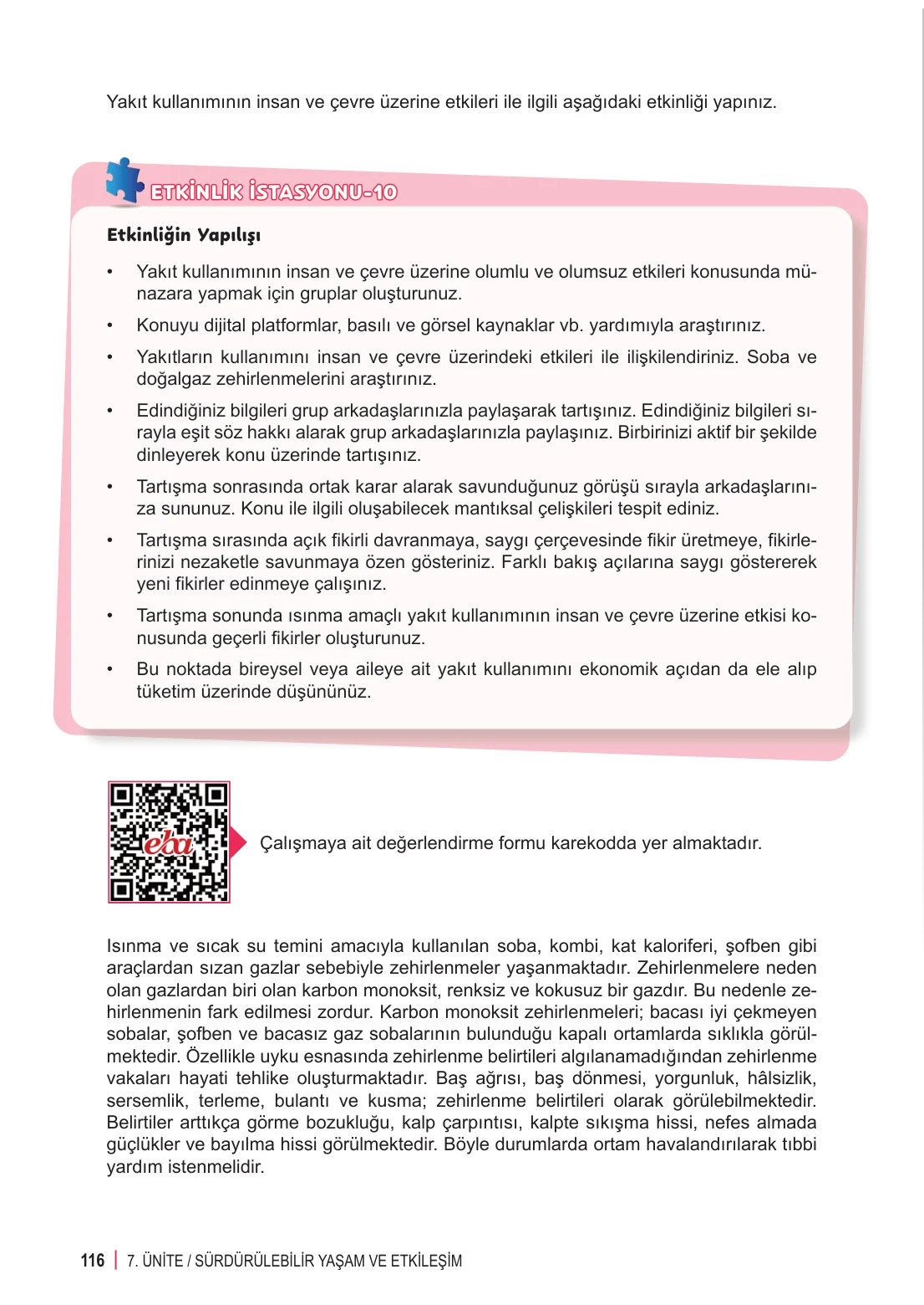 6. Sınıf Fen Bilimleri Ders Kitabı Cevapları Meb Yayınları 2. Kitap Sayfa 116