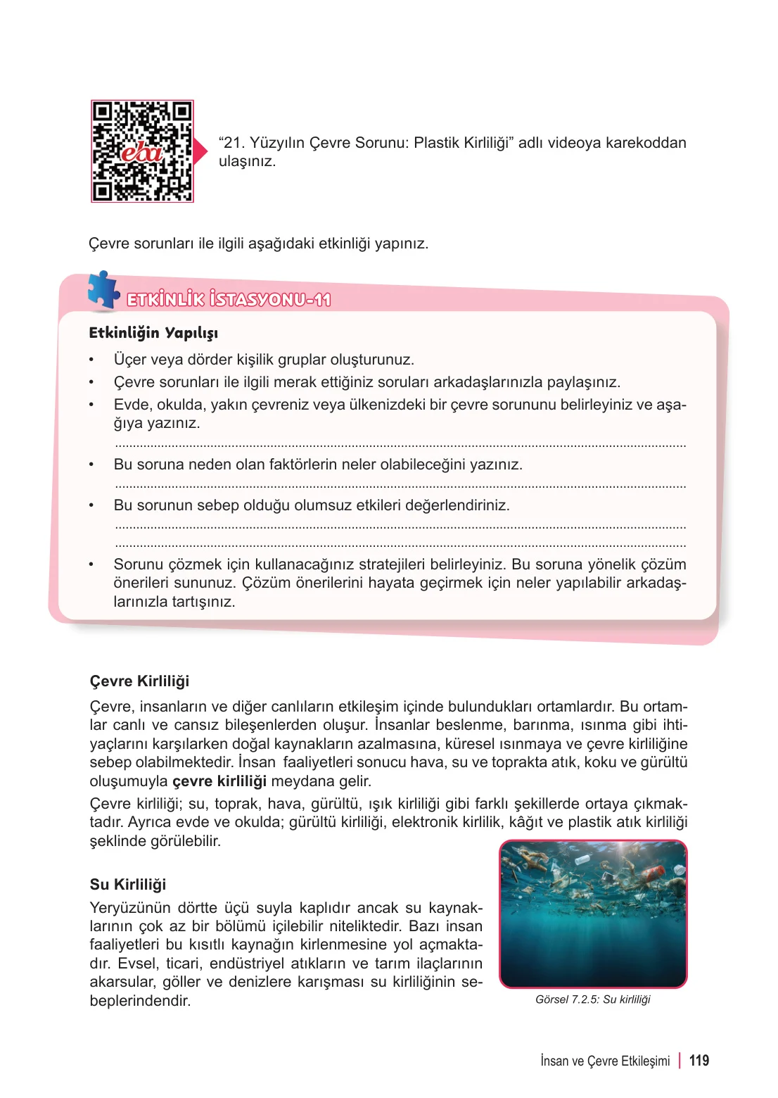 6. Sınıf Fen Bilimleri Ders Kitabı Cevapları Meb Yayınları 2. Kitap Sayfa 119