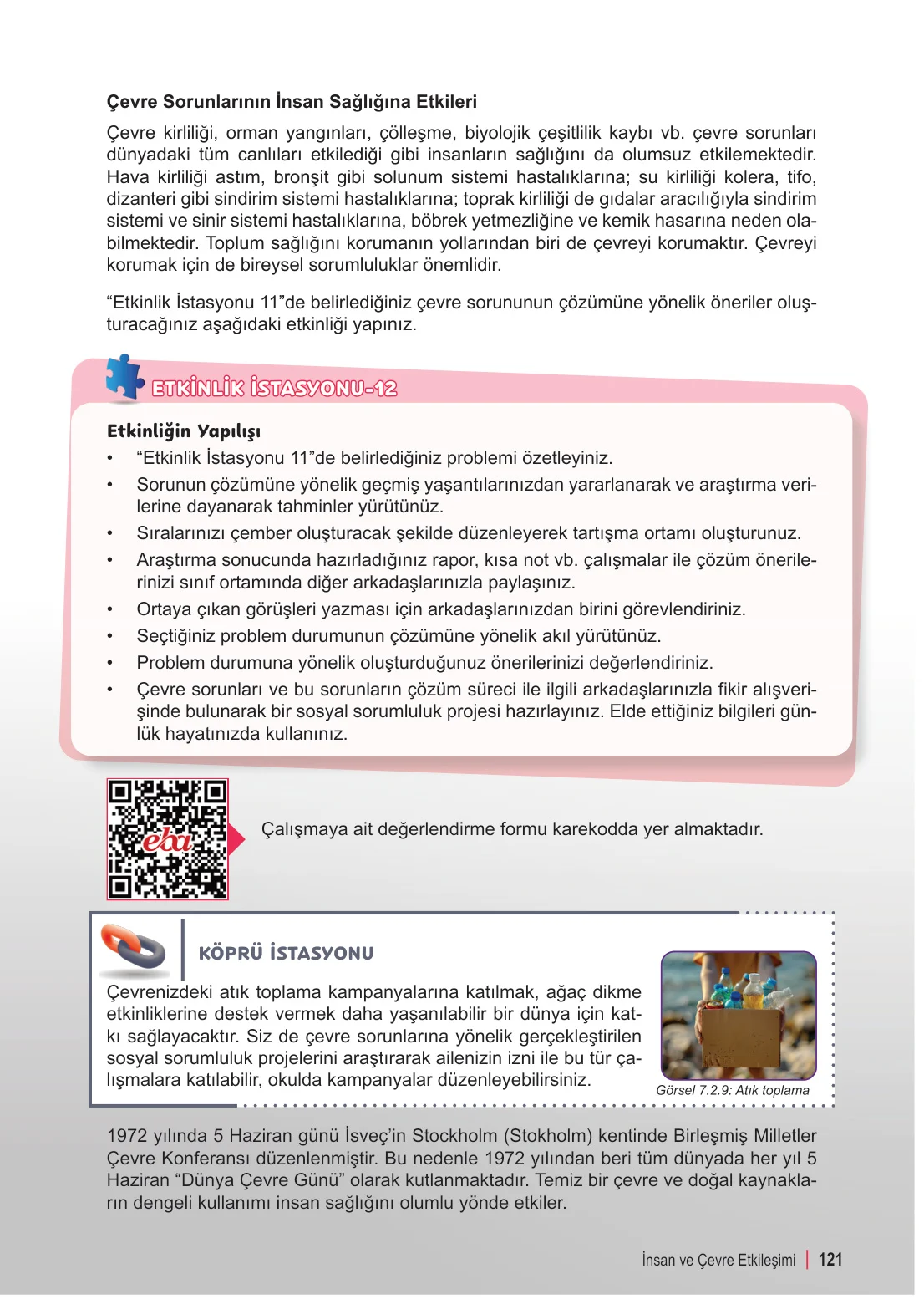 6. Sınıf Fen Bilimleri Ders Kitabı Cevapları Meb Yayınları 2. Kitap Sayfa 121
