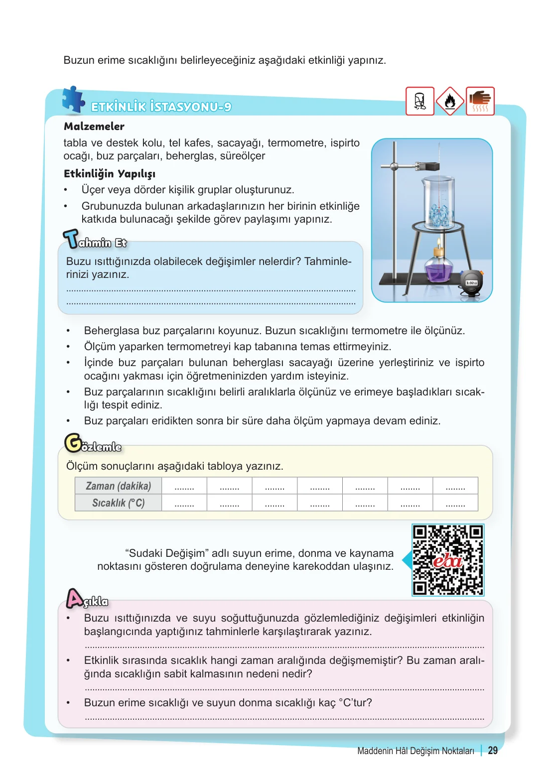 6. Sınıf Fen Bilimleri Ders Kitabı Cevapları Meb Yayınları 2. Kitap Sayfa 29