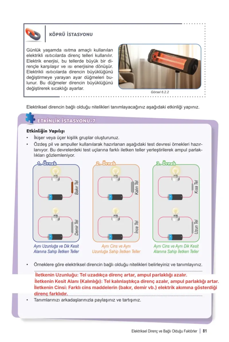 6. Sınıf Fen Bilimleri Ders Kitabı Cevapları Meb Yayınları 2. Kitap Sayfa 81 Çözüm Görseli
