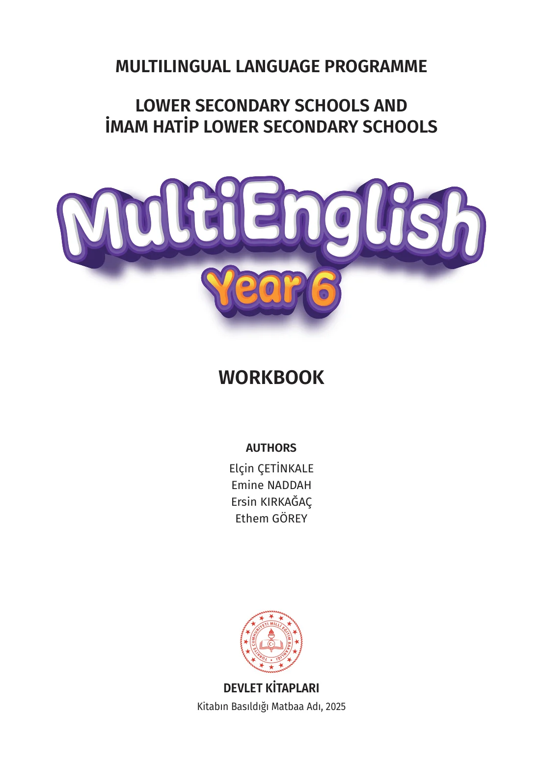 6. Sınıf İngilizce Ders Kitabı Cevapları Çoklu Yabancı Dil Eğitim Modeli Meb Yayınları Çalışma Kitabı Sayfa 1