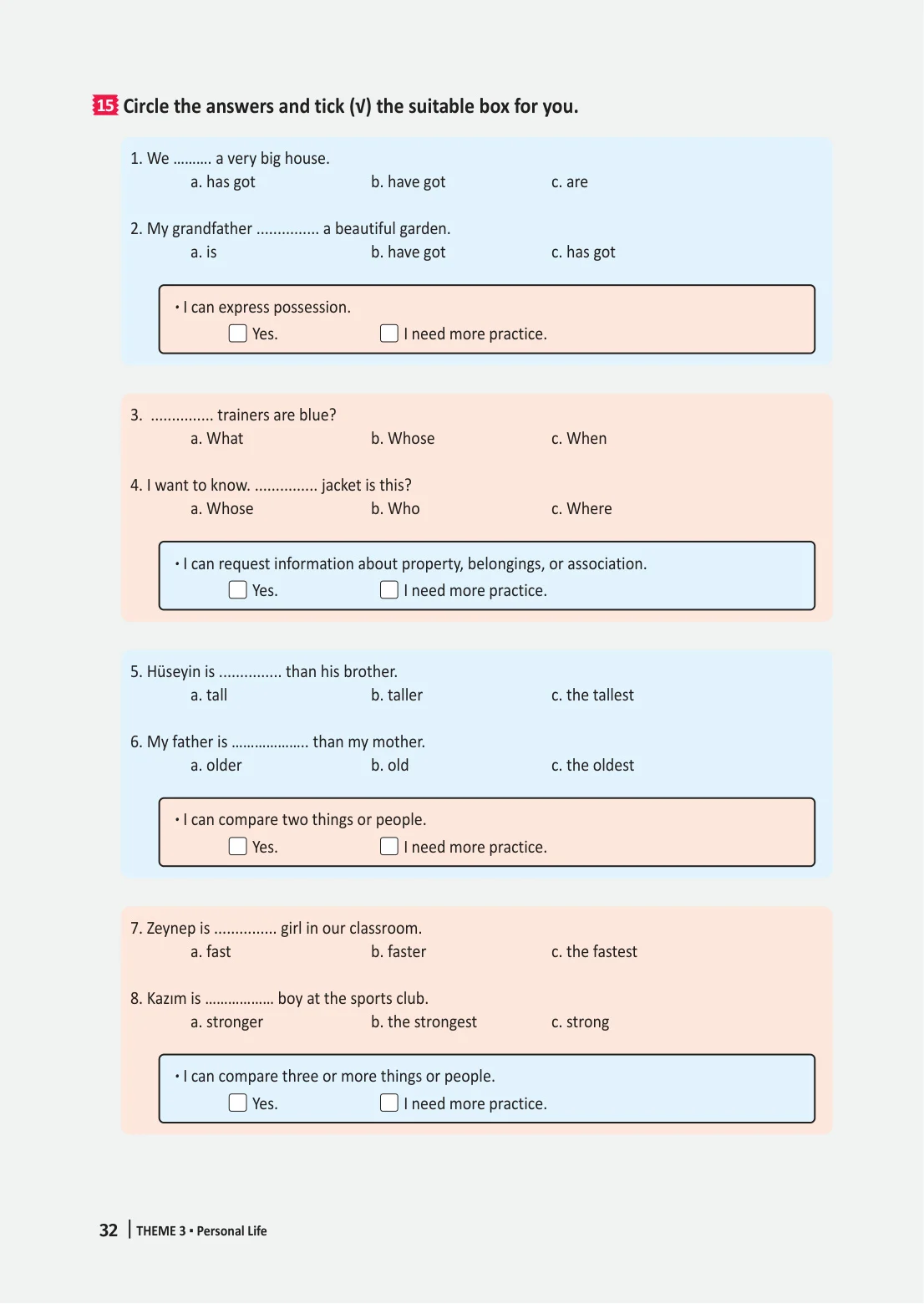 6. Sınıf İngilizce Ders Kitabı Cevapları Meb Yayınları Çalışma Kitabı Sayfa 32