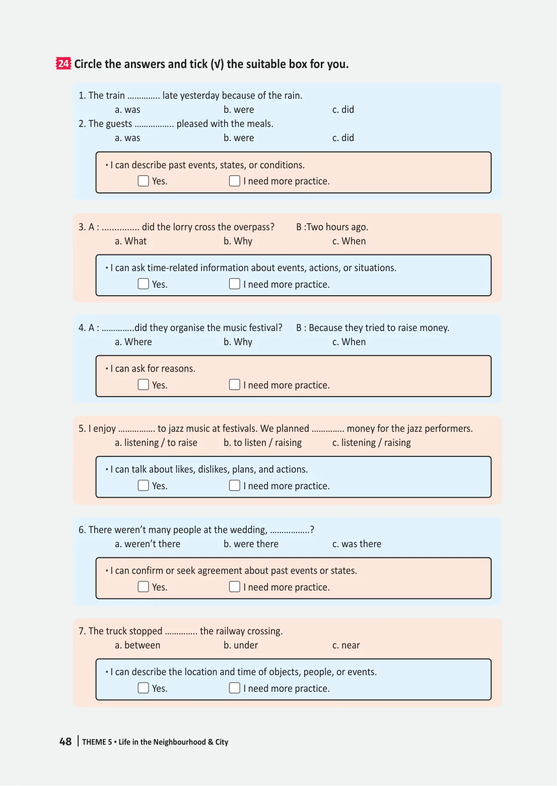 6. Sınıf İngilizce Ders Kitabı Cevapları Meb Yayınları Çalışma Kitabı Sayfa 48