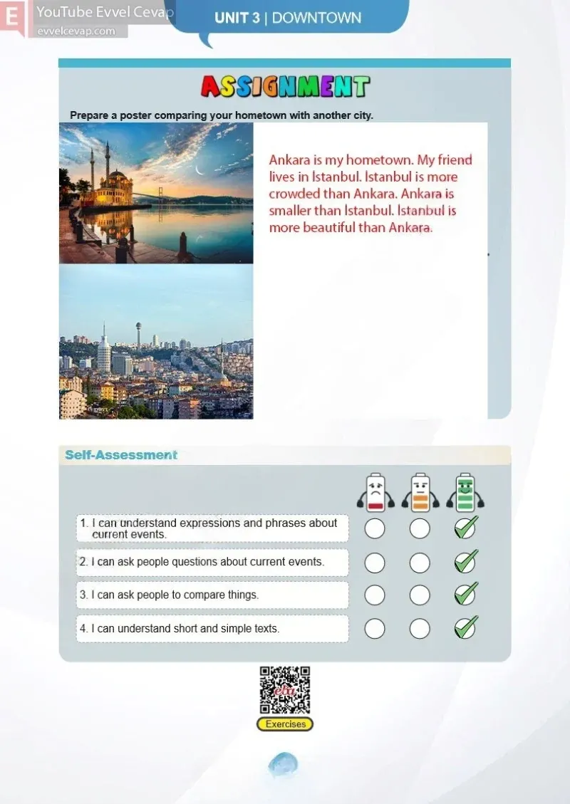 6. Sınıf İngilizce Ders Kitabı Cevapları Meb Yayınları Sayfa 42 Çözüm Görseli