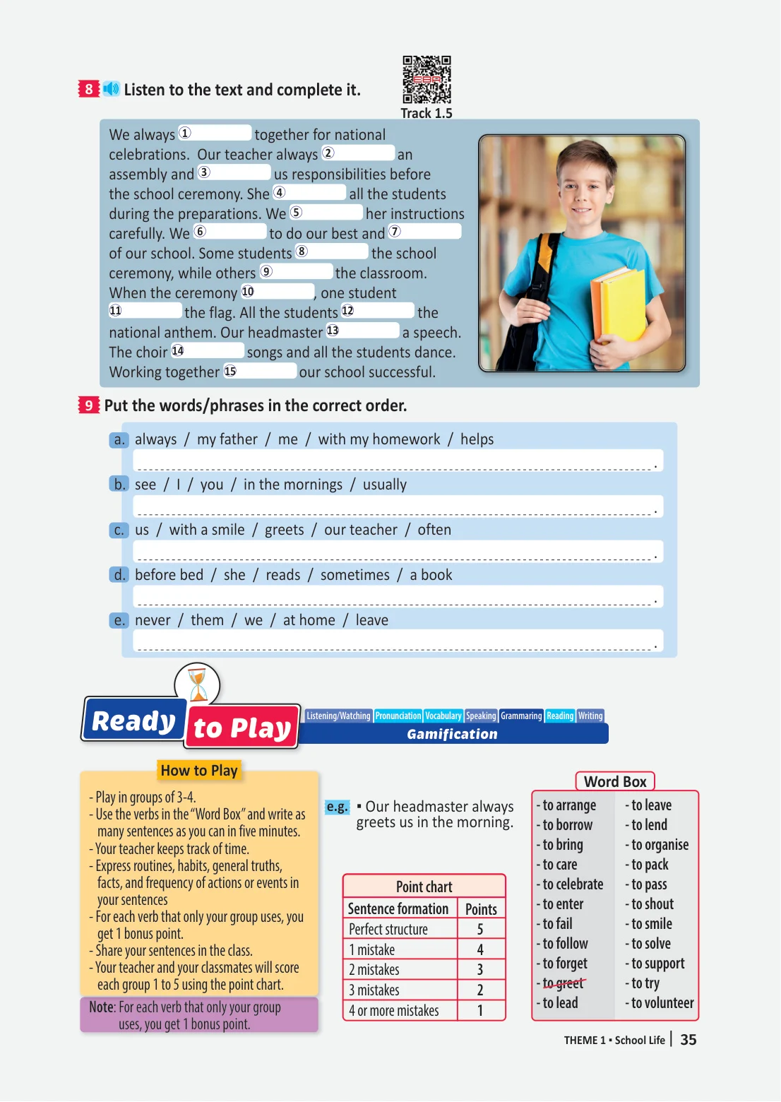 6. Sınıf İngilizce Ders Kitabı Cevapları Meb Yayınları Sayfa 35