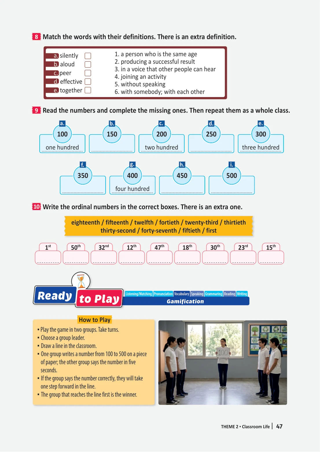 6. Sınıf İngilizce Ders Kitabı Cevapları Meb Yayınları Sayfa 47