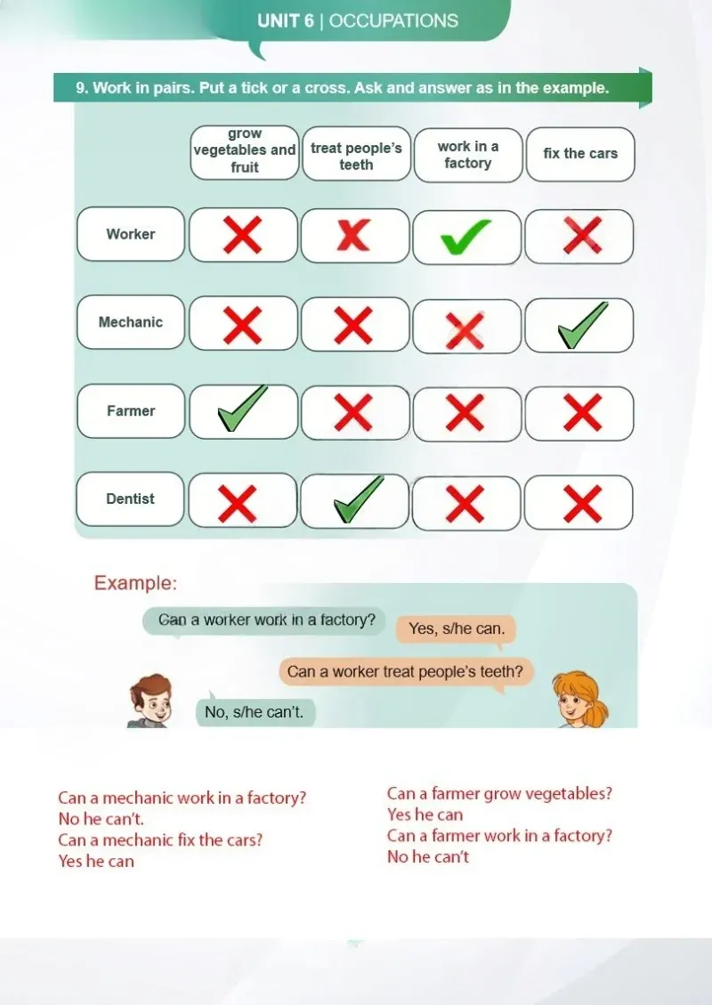 6. Sınıf İngilizce Ders Kitabı Cevapları Meb Yayınları Sayfa 68 Çözüm Görseli