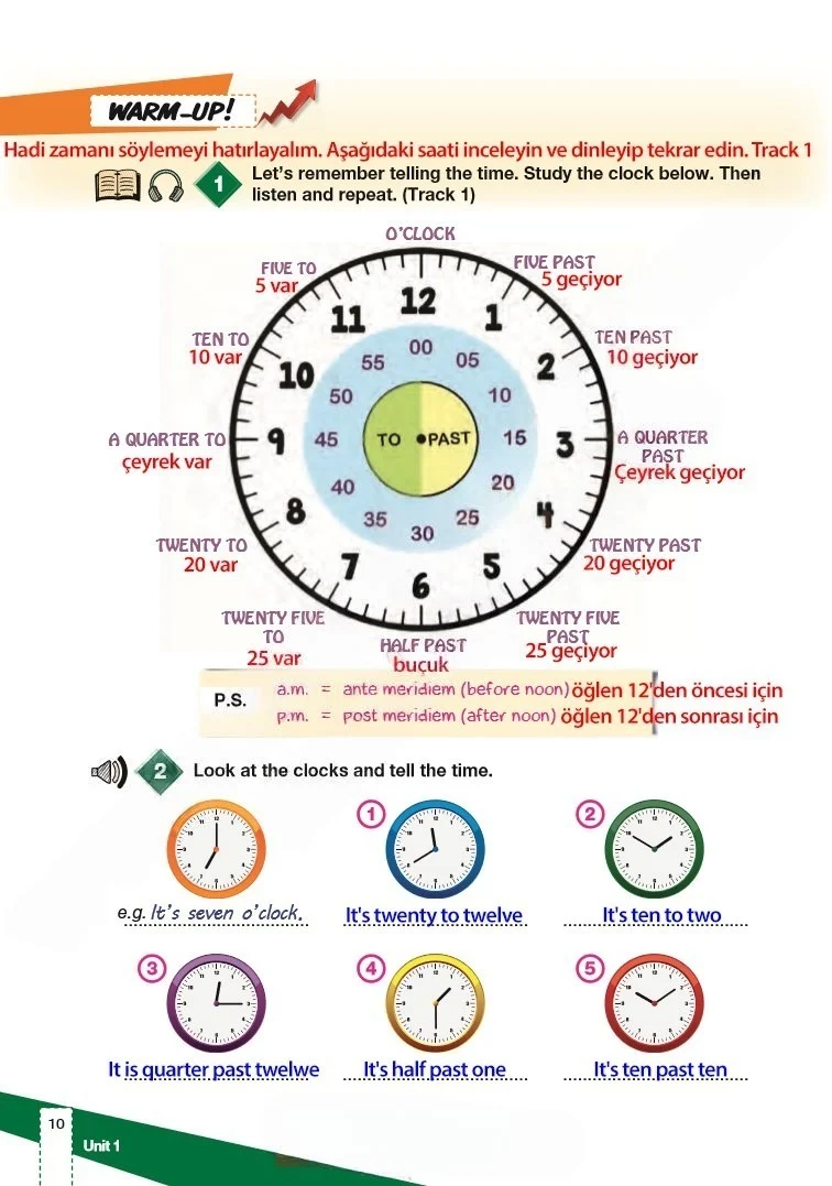 6. Sınıf İngilizce Ders Kitabı Cevapları Monopol Yayınları Sayfa 10 Çözüm Görseli