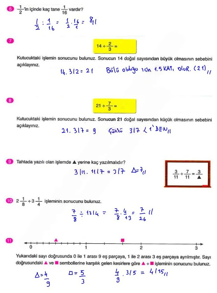 6. Sınıf Matematik Ders Kitabı Cevapları Ata Yayınları Sayfa 102 Çözüm Görseli