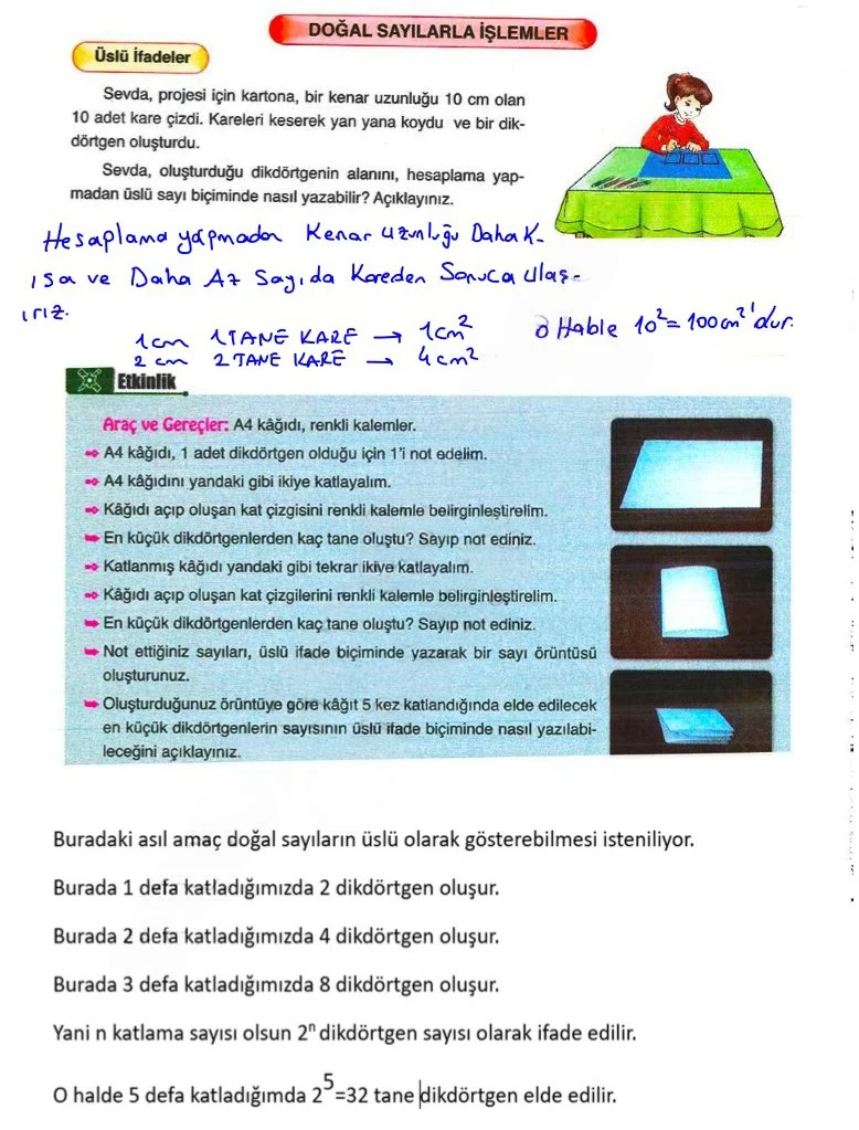 6. Sınıf Matematik Ders Kitabı Cevapları Ata Yayınları Sayfa 12 Çözüm Görseli