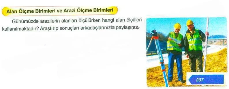 6. Sınıf Matematik Ders Kitabı Cevapları Ata Yayınları Sayfa 207 Çözüm Görseli
