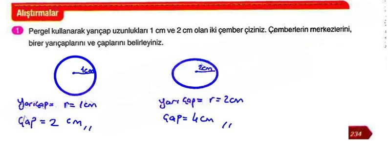 6. Sınıf Matematik Ders Kitabı Cevapları Ata Yayınları Sayfa 234 Çözüm Görseli
