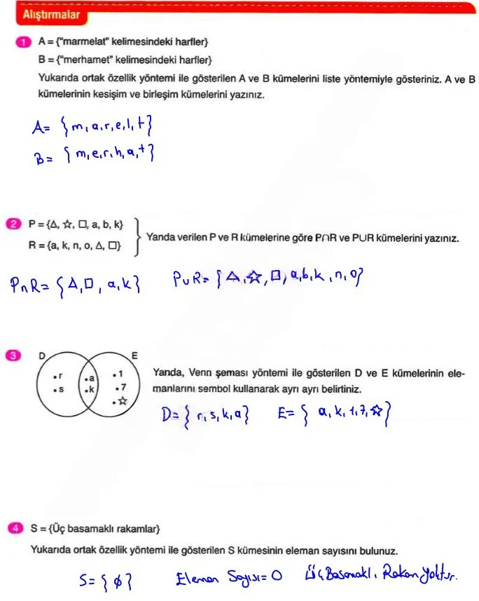 6. Sınıf Matematik Ders Kitabı Cevapları Ata Yayınları Sayfa 54 Çözüm Görseli