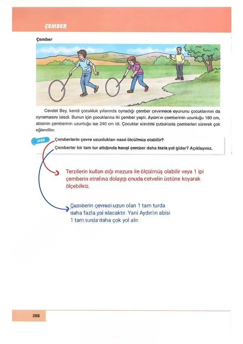 6. Sınıf Matematik Ders Kitabı Cevapları Doğa Yayınları Sayfa 288 Çözüm Görseli