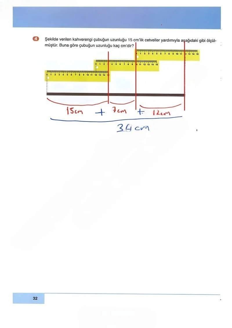 6. Sınıf Matematik Ders Kitabı Cevapları Doğa Yayınları Sayfa 32 Çözüm Görseli