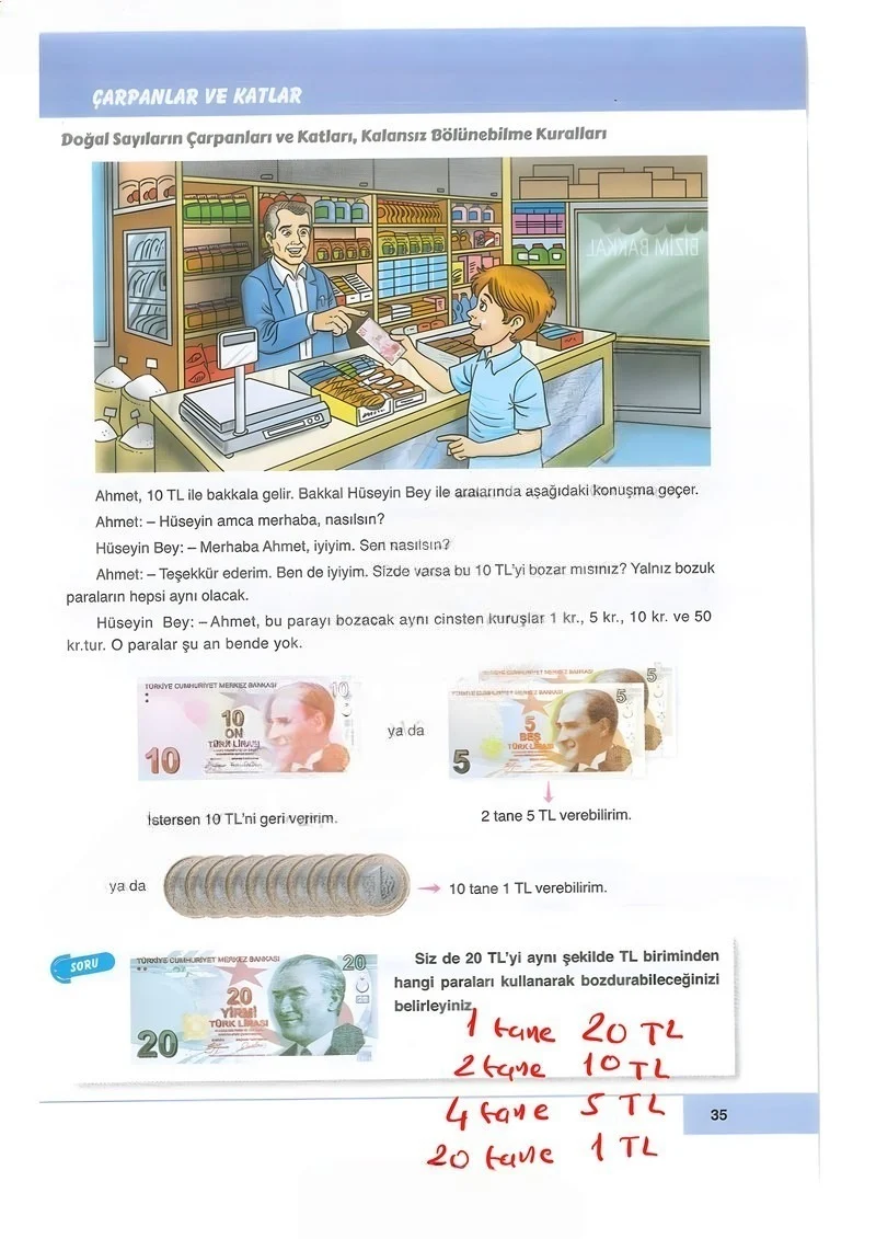 6. Sınıf Matematik Ders Kitabı Cevapları Doğa Yayınları Sayfa 35 Çözüm Görseli