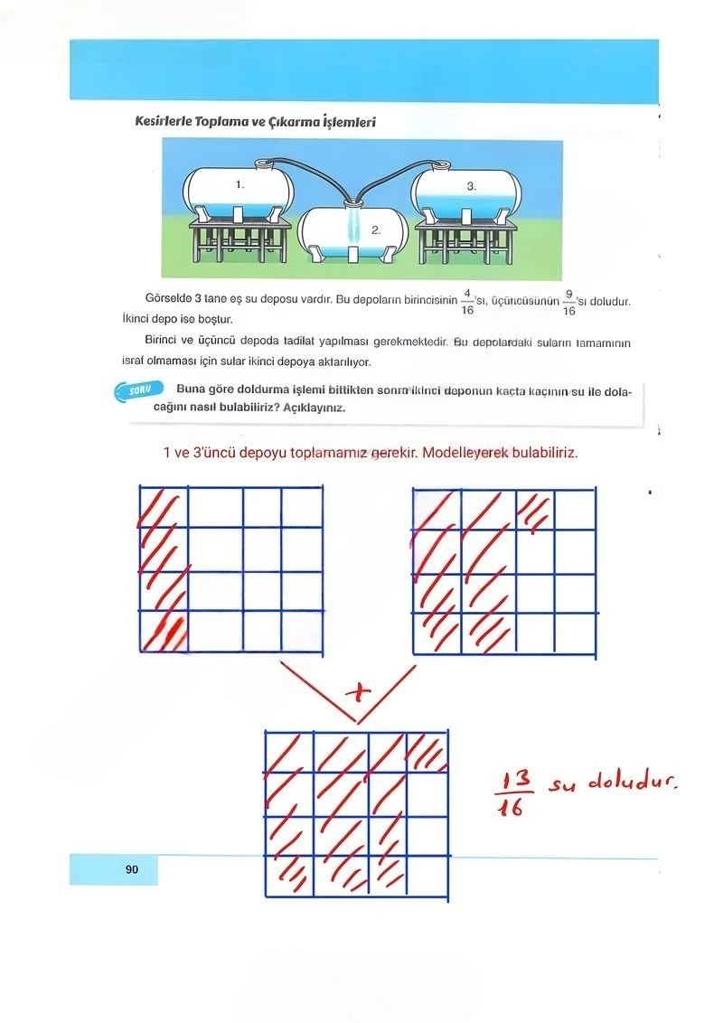 6. Sınıf Matematik Ders Kitabı Cevapları Doğa Yayınları Sayfa 90 Çözüm Görseli