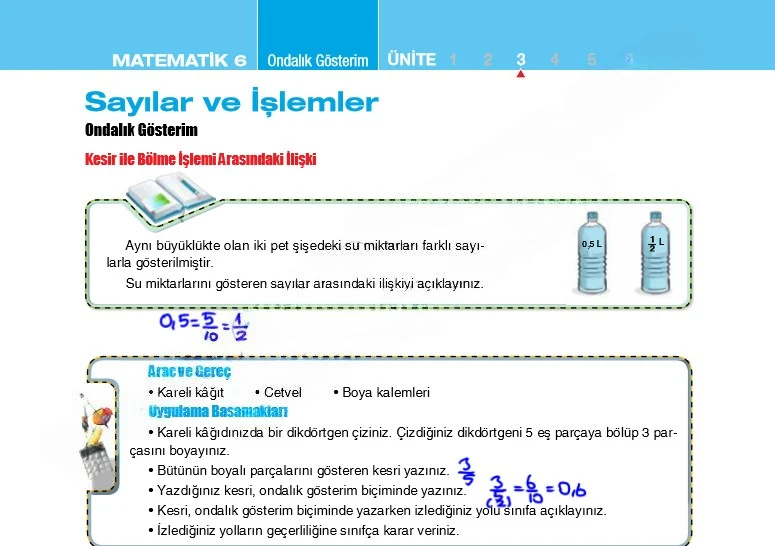 6. Sınıf Matematik Ders Kitabı Cevapları Koza Yayınları Sayfa 104 Çözüm Görseli