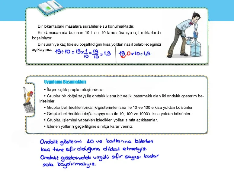 6. Sınıf Matematik Ders Kitabı Cevapları Koza Yayınları Sayfa 119 Çözüm Görseli