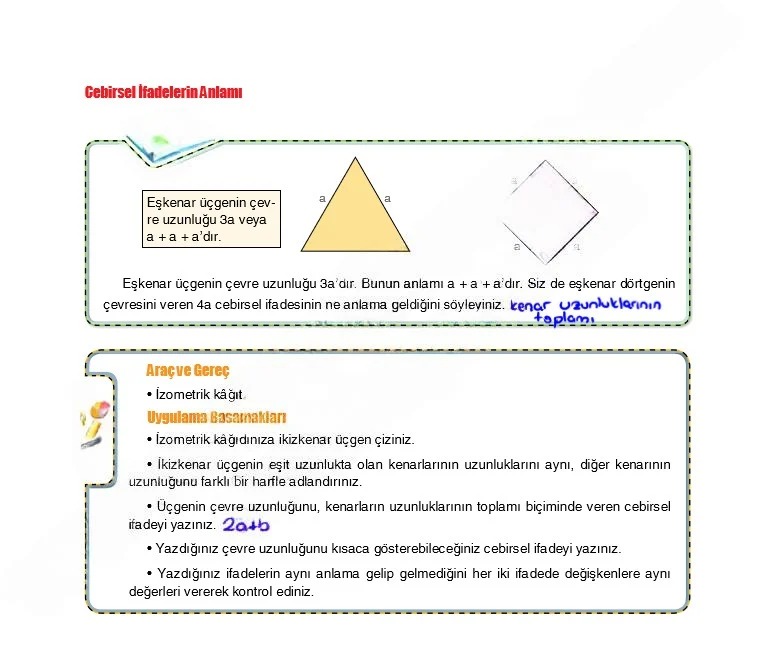 6. Sınıf Matematik Ders Kitabı Cevapları Koza Yayınları Sayfa 140 Çözüm Görseli