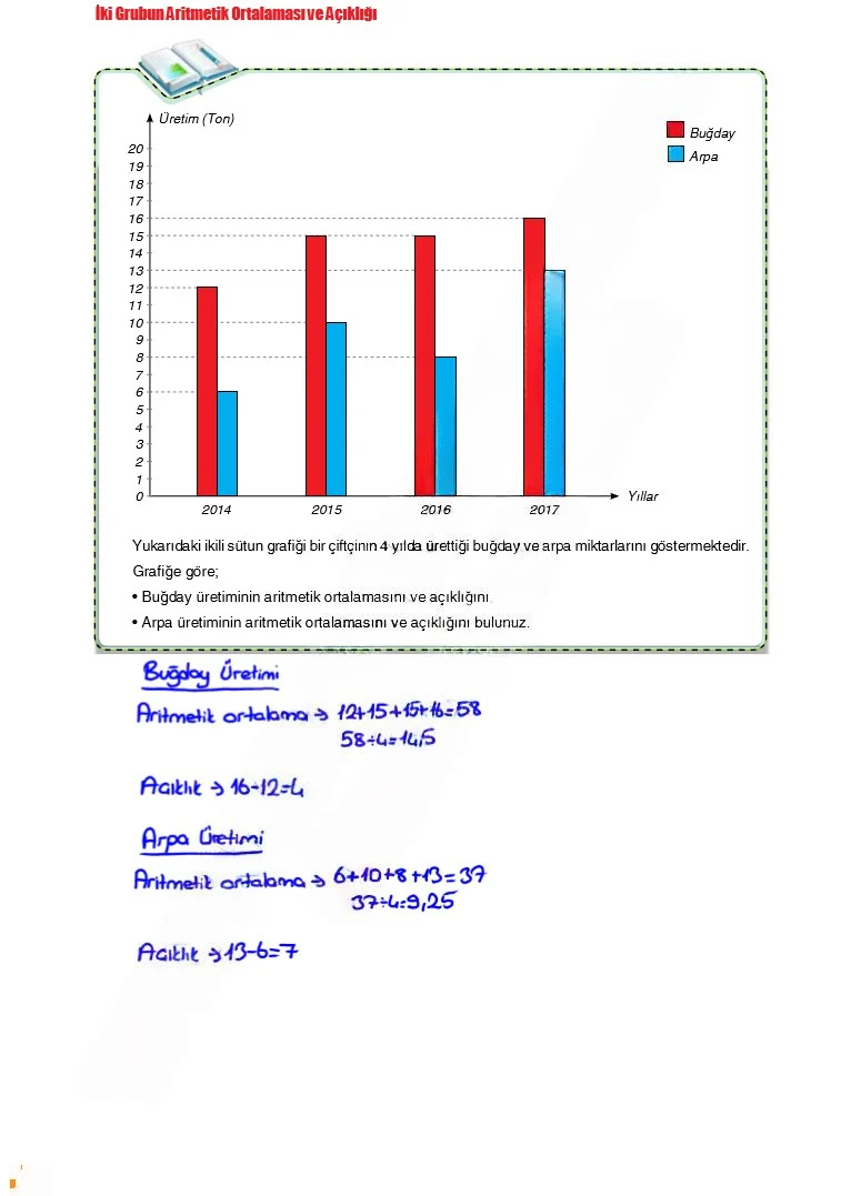 6. Sınıf Matematik Ders Kitabı Cevapları Koza Yayınları Sayfa 154 Çözüm Görseli