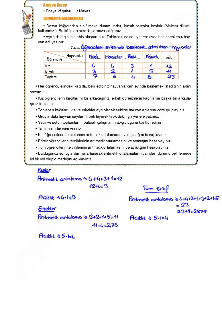 6. Sınıf Matematik Ders Kitabı Cevapları Koza Yayınları Sayfa 156 Çözüm Görseli