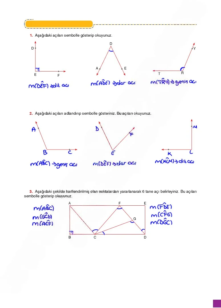 6. Sınıf Matematik Ders Kitabı Cevapları Koza Yayınları Sayfa 165 Çözüm Görseli