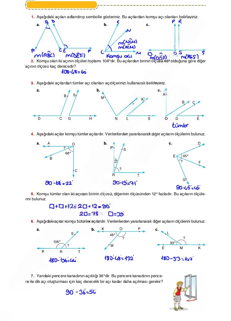 6. Sınıf Matematik Ders Kitabı Cevapları Koza Yayınları Sayfa 176 Çözüm Görseli
