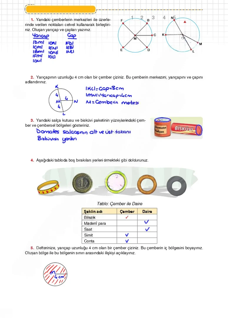 6. Sınıf Matematik Ders Kitabı Cevapları Koza Yayınları Sayfa 204 Çözüm Görseli