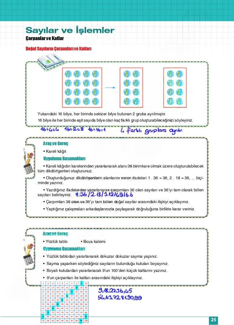 6. Sınıf Matematik Ders Kitabı Cevapları Koza Yayınları Sayfa 25 Çözüm Görseli