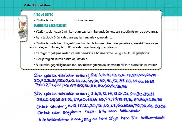 6. Sınıf Matematik Ders Kitabı Cevapları Koza Yayınları Sayfa 35 Çözüm Görseli