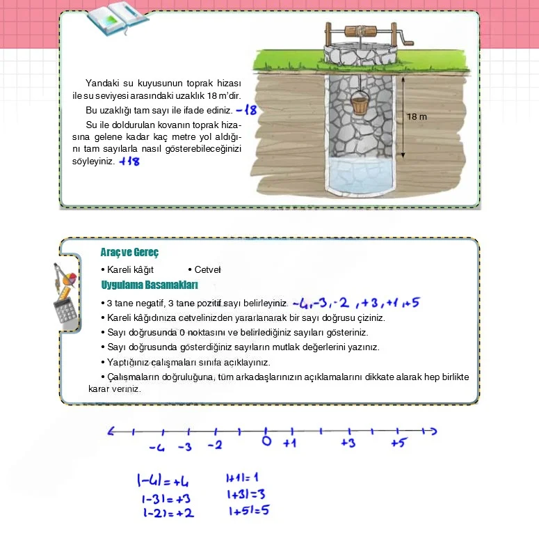 6. Sınıf Matematik Ders Kitabı Cevapları Koza Yayınları Sayfa 64 Çözüm Görseli