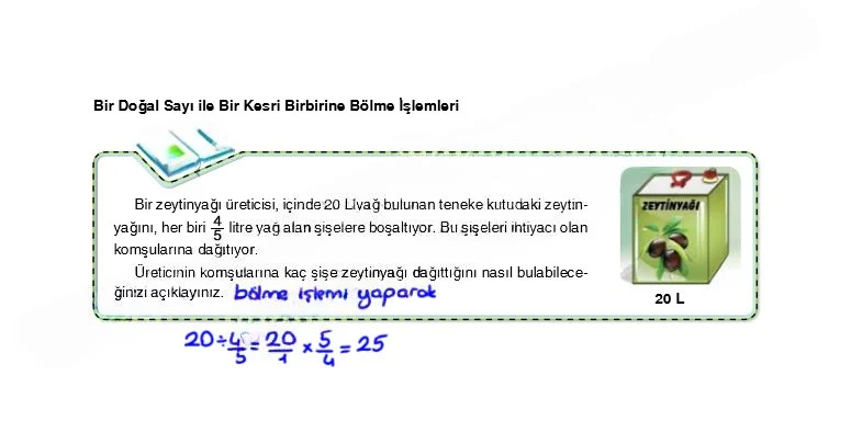 6. Sınıf Matematik Ders Kitabı Cevapları Koza Yayınları Sayfa 87 Çözüm Görseli