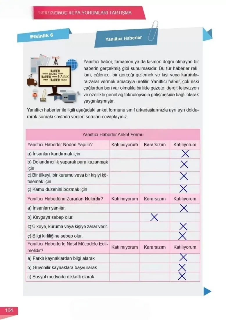 6. Sınıf Matematik Ders Kitabı Cevapları Meb Yayınları 1 Sayfa 104 Çözüm Görseli