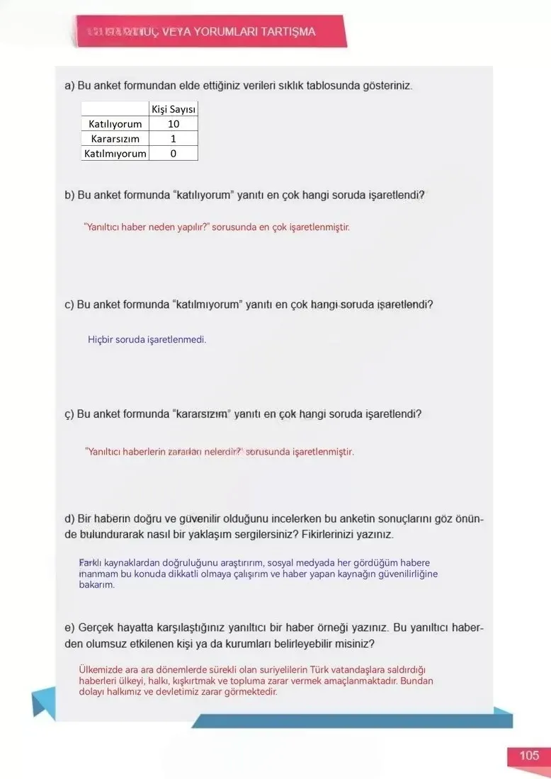 6. Sınıf Matematik Ders Kitabı Cevapları Meb Yayınları 1 Sayfa 105 Çözüm Görseli